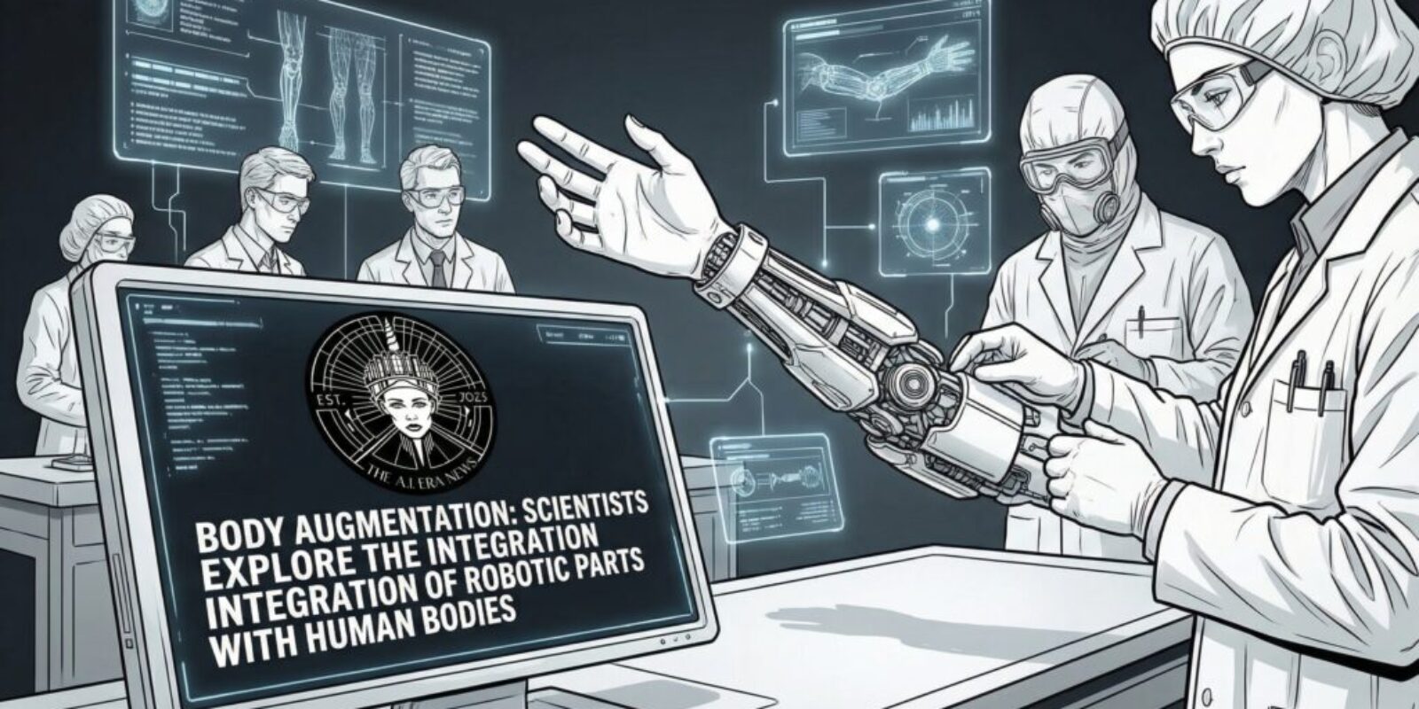 Body Augmentation Scientists Explore the Integration of Robotic Parts with Human Bodies