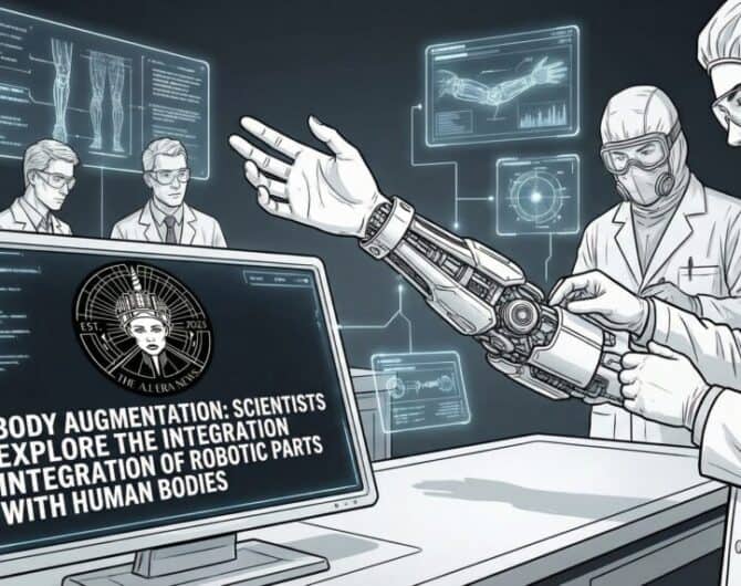 Body Augmentation Scientists Explore the Integration of Robotic Parts with Human Bodies