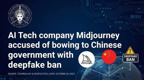 AI Tech company Midjourney accused of bowing to Chinese government with deepfake ban