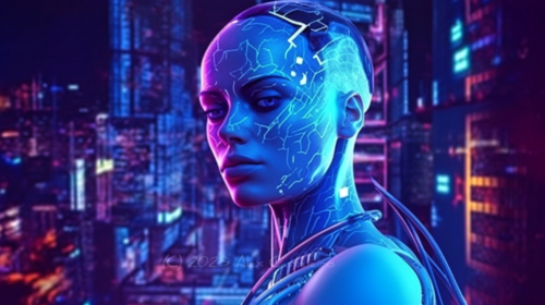 Picture of a replicant for the article The Future of AI: Predictions and Possibilities for the Next Decade