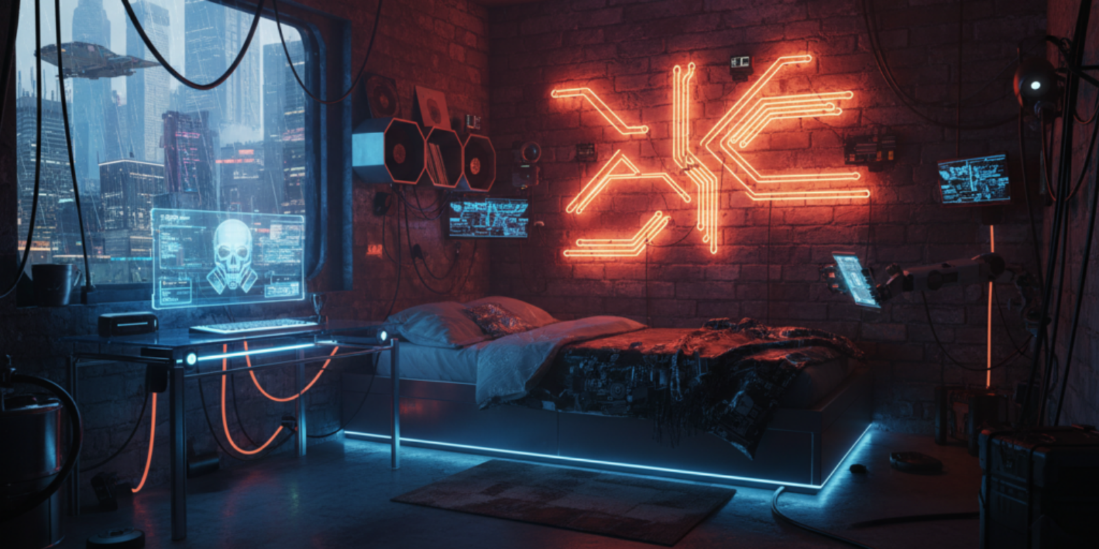 Cyberpunk Room Ideas: DIY Neon, Futuristic Decor & Tech