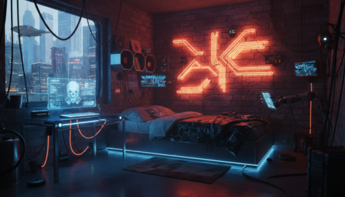 Cyberpunk Room Ideas: DIY Neon, Futuristic Decor & Tech
