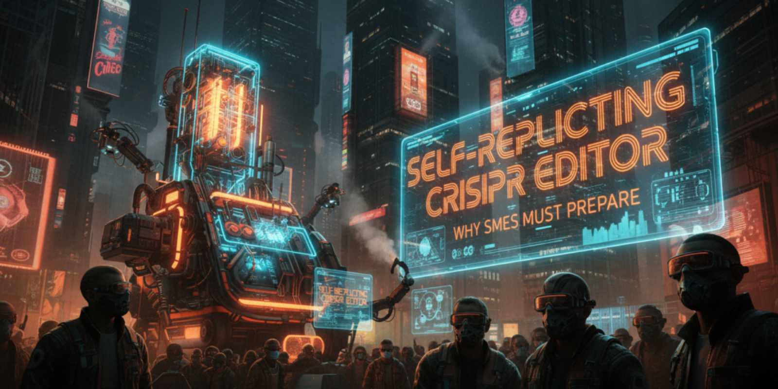 Self-Replicating CRISPR Editor: Why SMEs Must Prepare