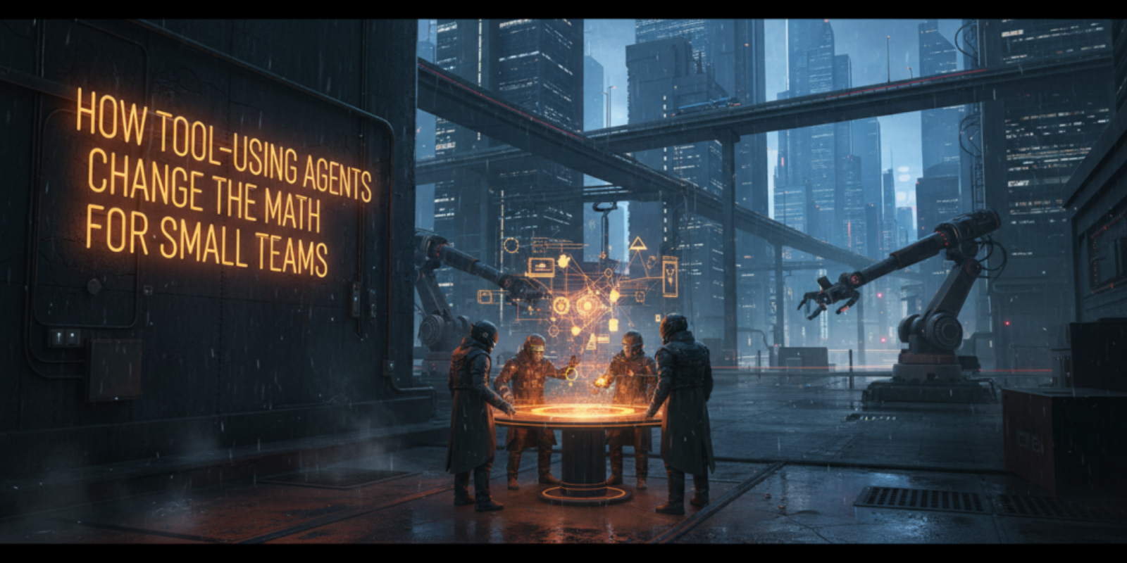 How Tool-Using Agents Change the Math for Small Teams