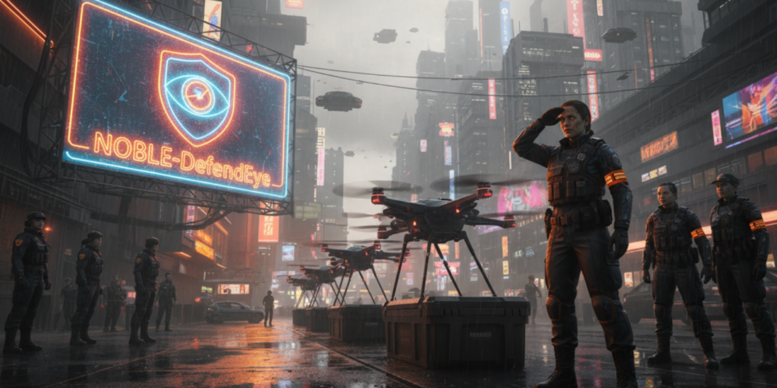 NOBLE-DefendEye Deal Forces First Responders to Adopt AI Drones