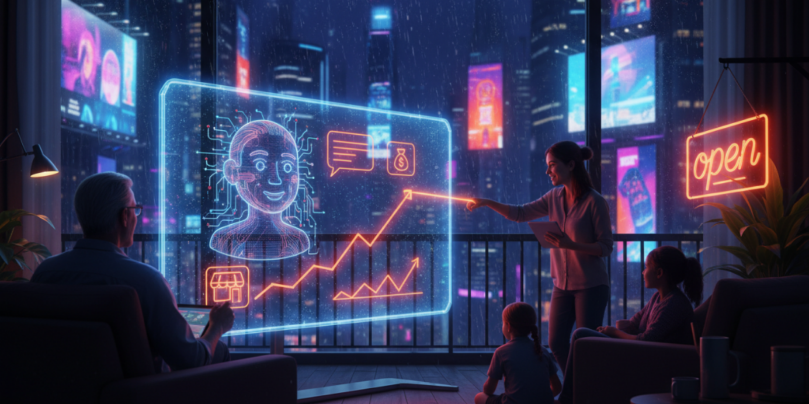 How YouTube's conversational AI on TVs Helps Small Businesses