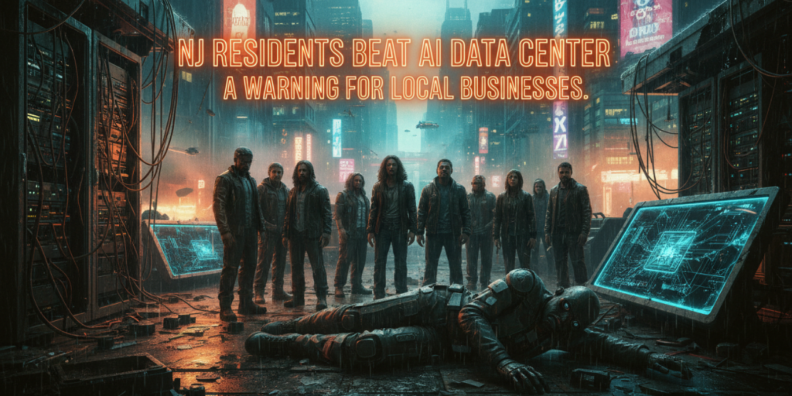 NJ Residents Beat AI Data Center: A Warning for Local Businesses