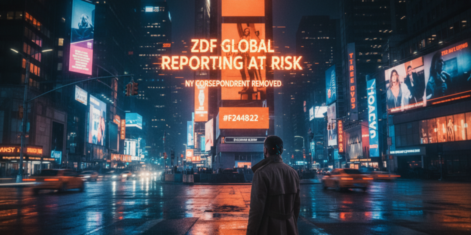 ZDF Removes New York Correspondent: Global Reporting at Risk