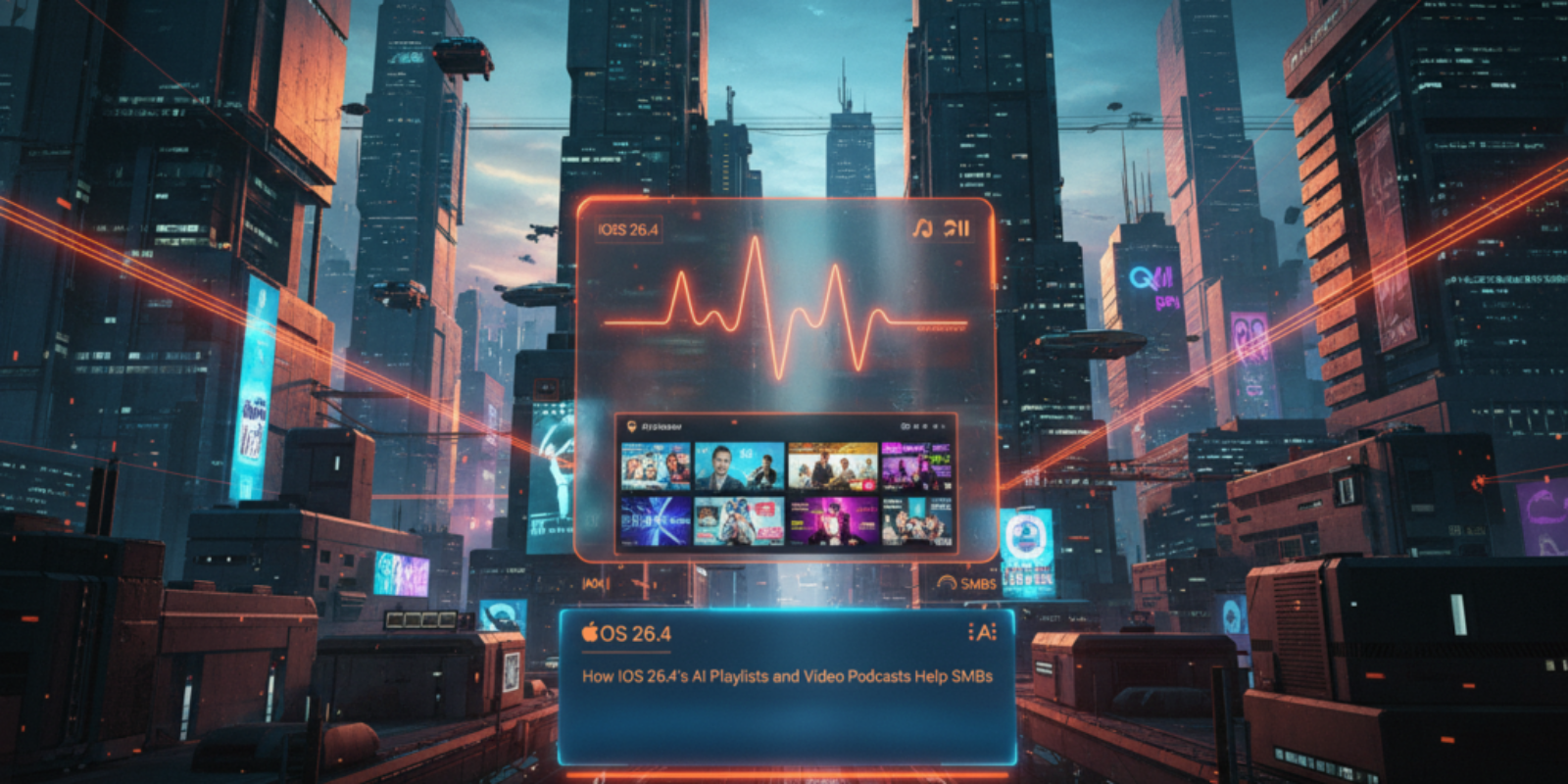 How iOS 26.4's AI Playlists and Video Podcasts Help SMBs