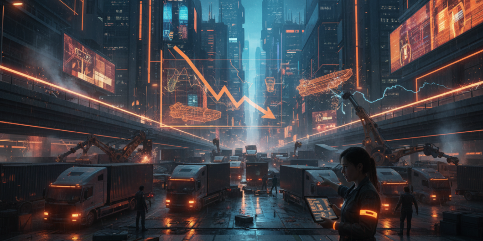 AI freight scaling tool Sparks Stock Drop, Puts Shippers at Risk