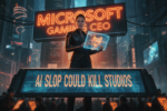 Microsoft's New Gaming CEO Warns: AI Slop Could Kill Studios