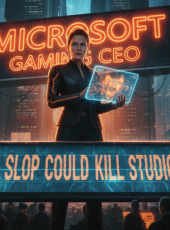 Microsoft's New Gaming CEO Warns: AI Slop Could Kill Studios