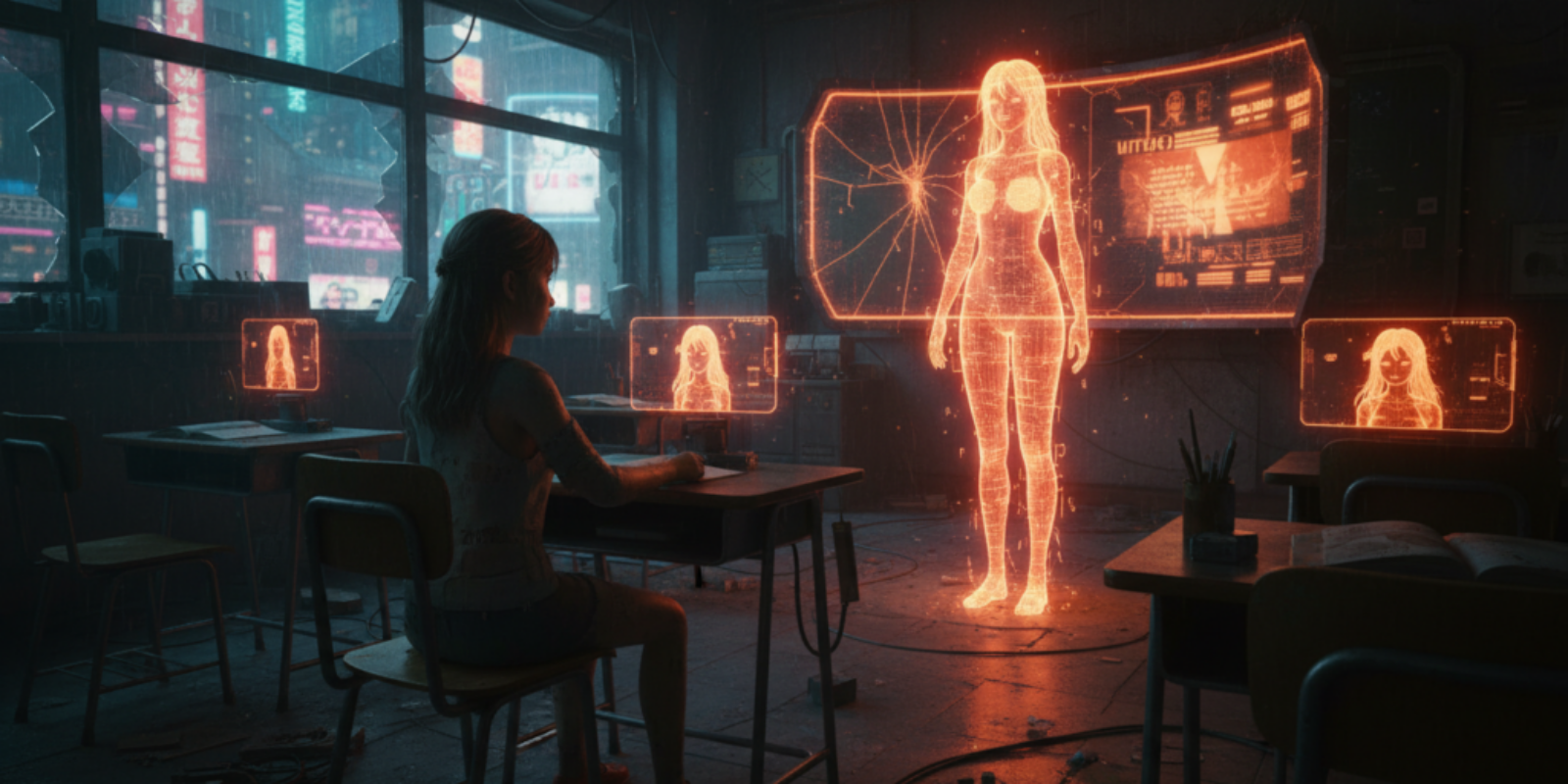 Will Virtual Waifus Actually Replace Teachers for Small Schools?