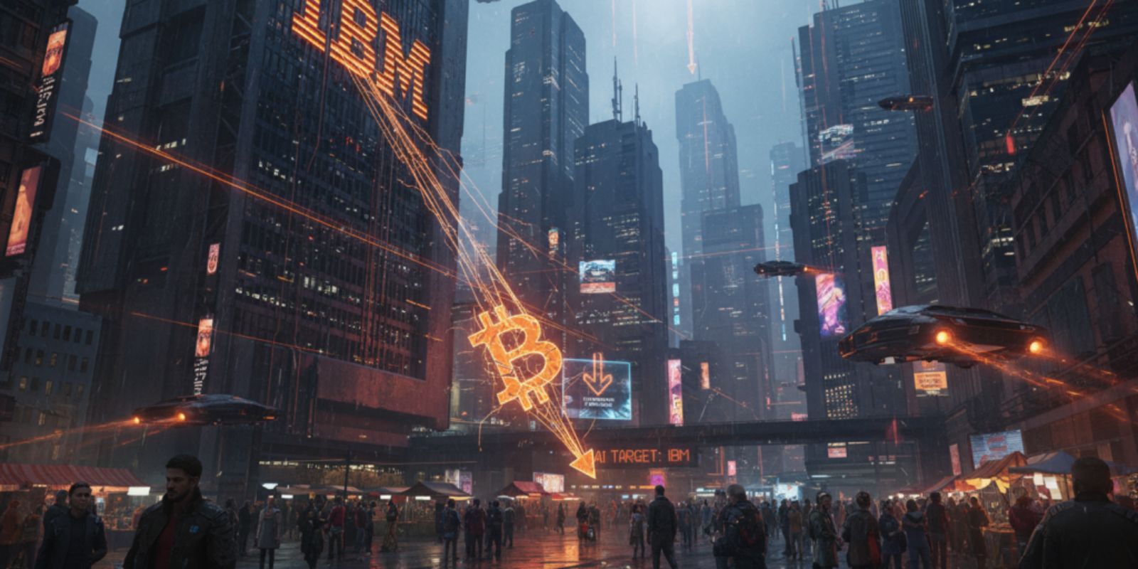 Will BTC Fall Further as IBM Becomes AI's Next Target?