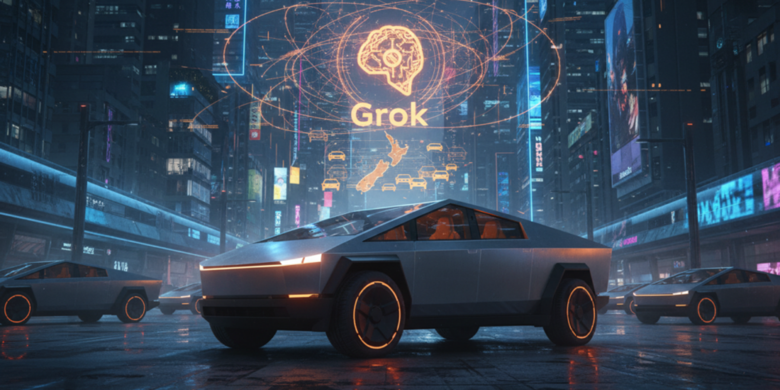 How Tesla's Grok Will Change Driving for NZ Small Fleets