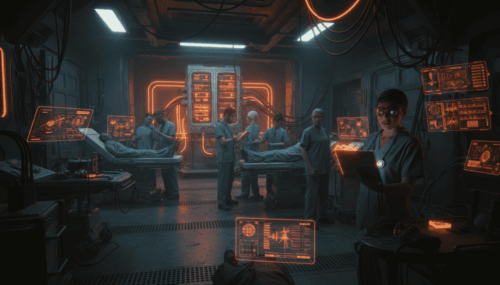 AI-powered medical tools in emergency rooms enhance patient care and streamline diagnostics.