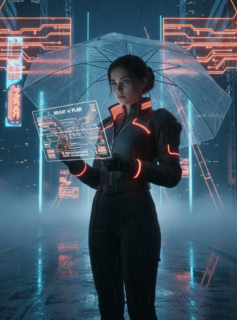 90-Day AI Plan to Anticipate Challenges for SMBs & Solopreneurs