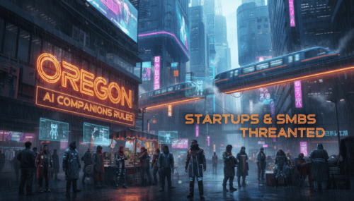 AI regulations threaten Oregon startups and small businesses in the evolving AI era.