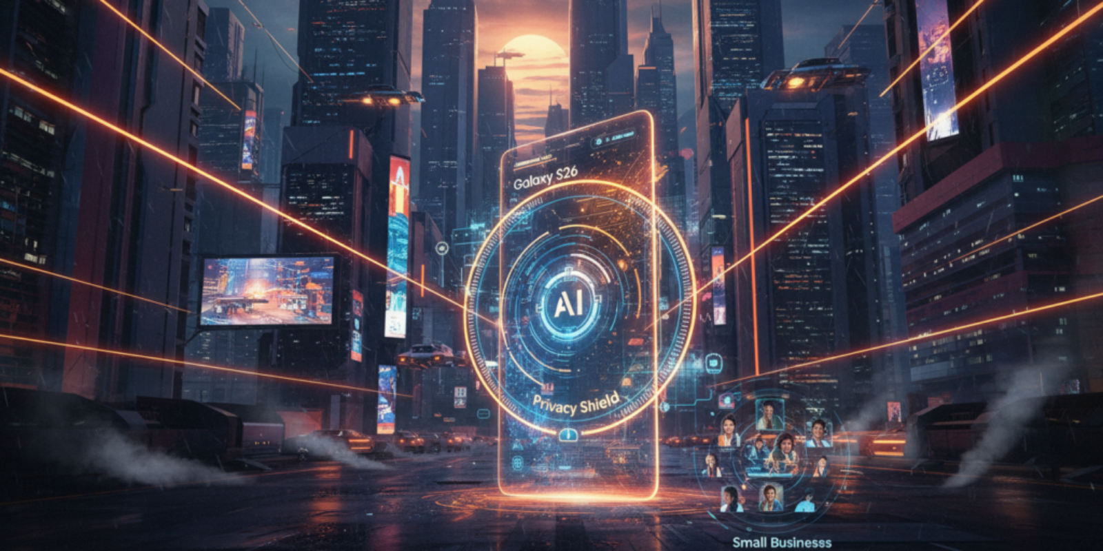 How Galaxy S26 AI and Privacy Shield Benefit Small Businesses