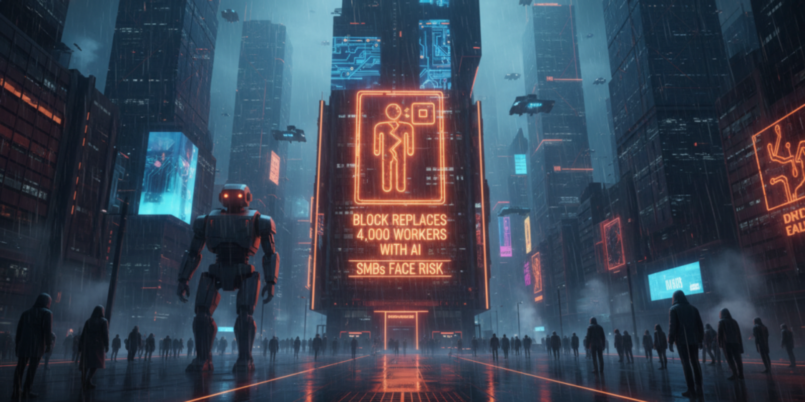 Block Replaces 4,000 Workers with AI: SMBs Face Risk