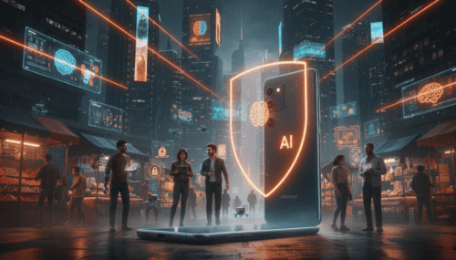 AI-powered Galaxy S26 with Privacy Shield enhances security for small business owners.