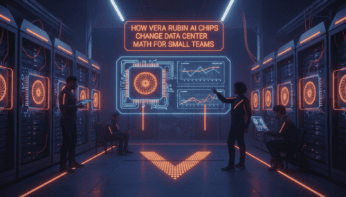 AI chips revolutionize data center efficiency for small teams.