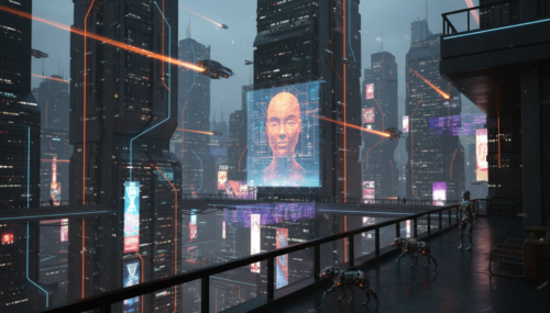 Would Cyberpunk Cities Run by AI Companions Feel Dystopian?