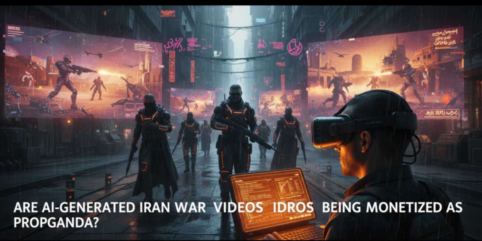 Are AI-generated Iran war videos being monetized as propaganda?