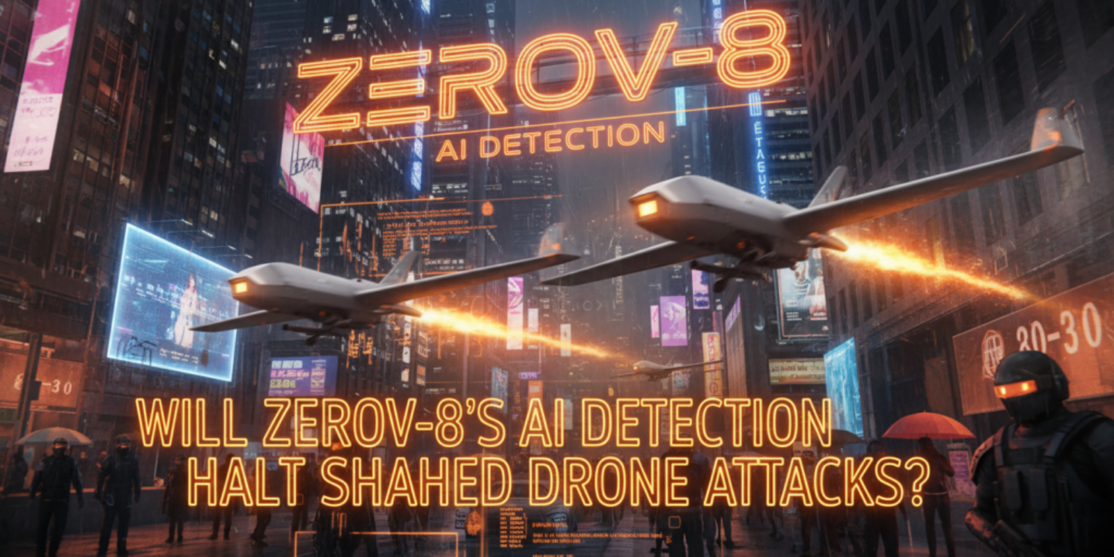 Will Zerov-8's AI Detection Halt Shahed Drone Attacks?