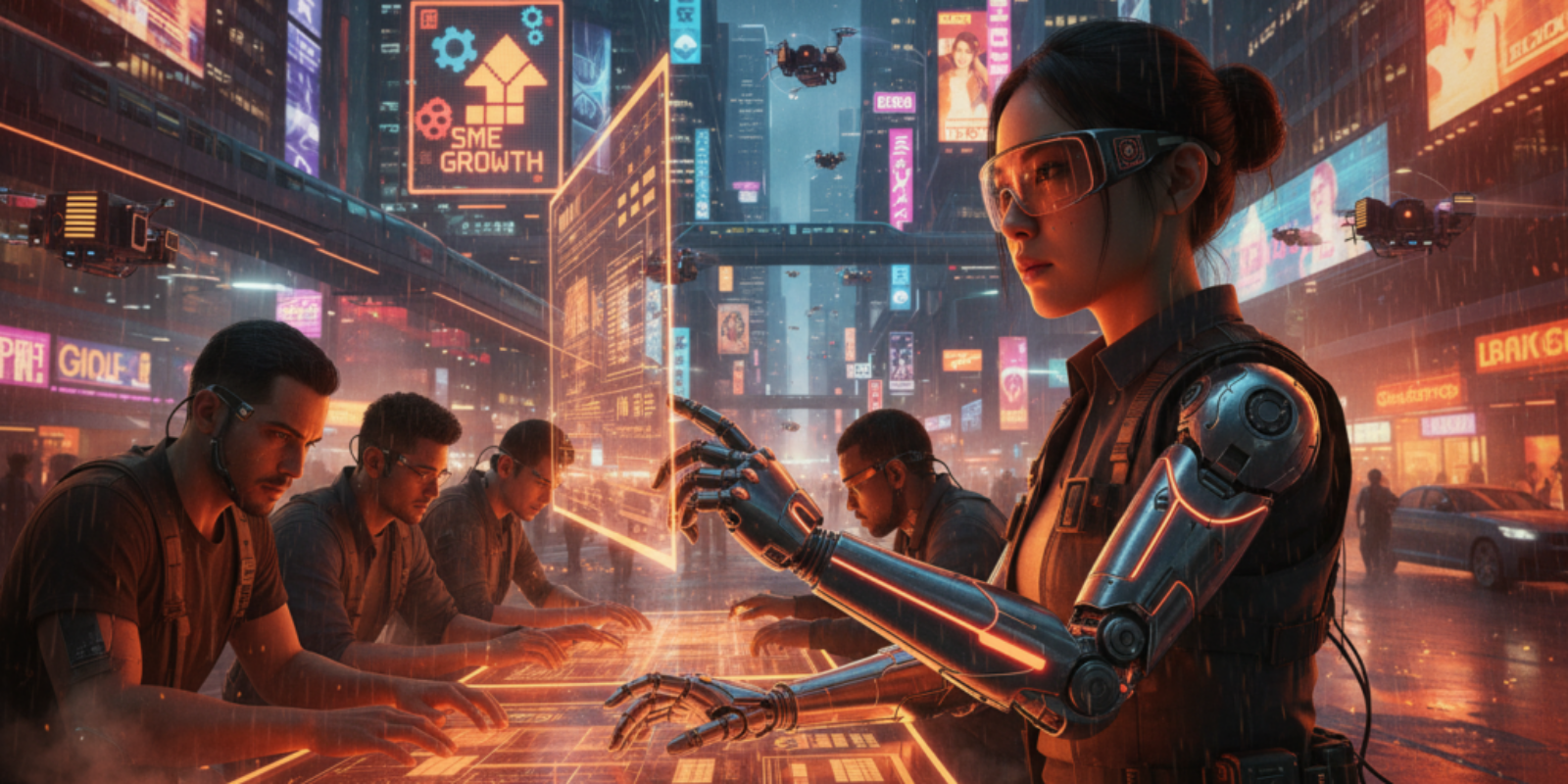 Will Cyberware-Based Superpowers Boost SME Productivity?