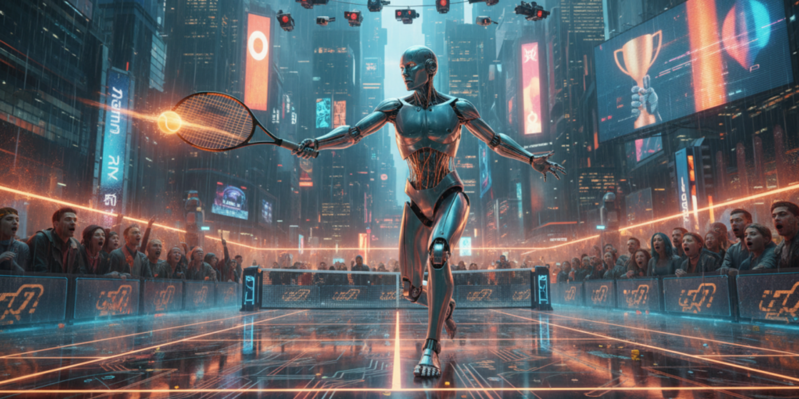 Can a Humanoid Robot Tennis Video Boost Your Business PR?