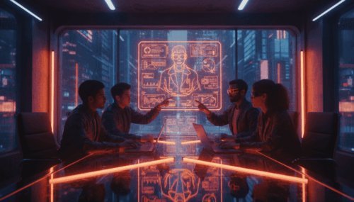 AI-powered video meeting technology enhances collaboration for small teams.