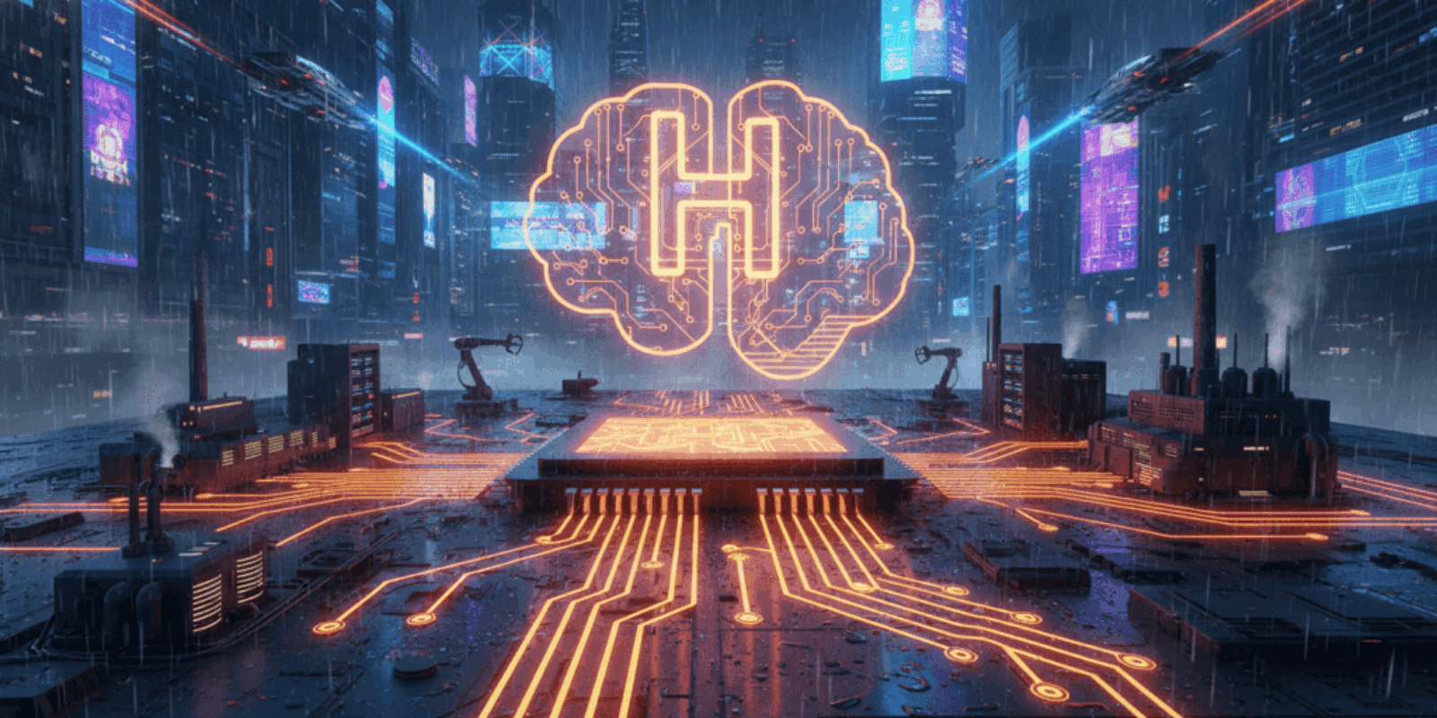 AI chip technology transforming small business operations and innovation.