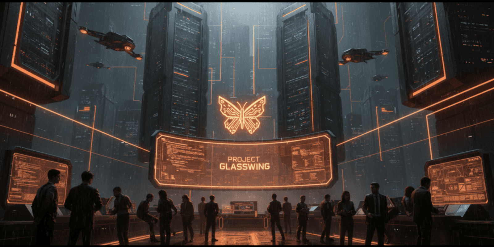 Advanced cybersecurity setup for SMBs with Project Glasswing technology.