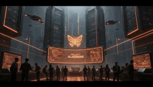 Advanced cybersecurity setup for SMBs with Project Glasswing technology.