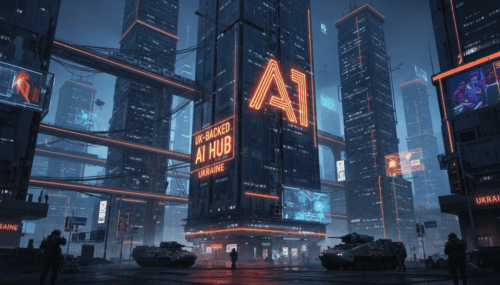 AI Hub Ukraine: Advancing AI Technology in the UK-Backed Ukraine.