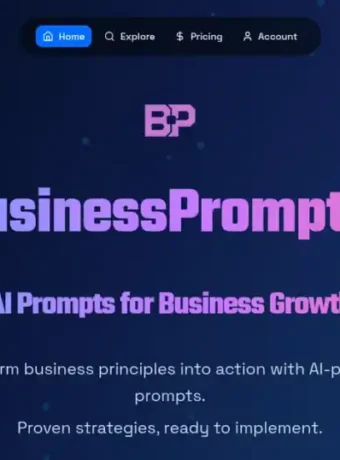 AI-powered Business Prompter for growth and strategy development.