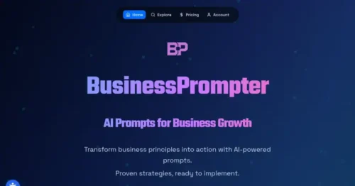 AI-powered Business Prompter for growth and strategy development.